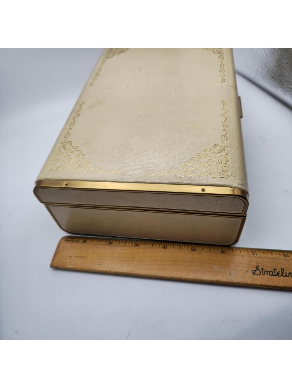 Farrington Jewelry Box With Velvet Lining 1960's - Picture 6 of 7
